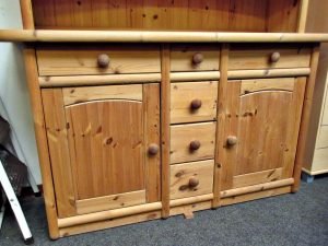 Buffetschrank Weichholz Kiefer natur