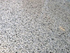 Granittisch bianco Nierenform schwer