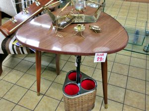 Tisch Beistelltisch 60er retro