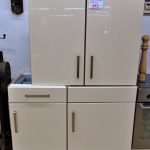 Einbauküche creme 310 Schränke