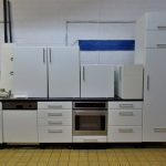 Einbauküche weiss 345