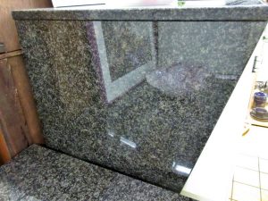 Interlübke Kommode weiss Granit Details
