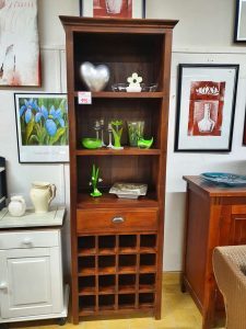 Regal Flaschenregal Holz Kolonialstil